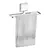 Toalheiro de Lavabo 25 cm com Adesivo - Cromado (ProdPai_183) - Future - comprar online