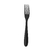 CJ 6 GARFOS P/MESA DE ACO INOX PRETO GASTRO 1 (2457) - loja online
