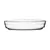 Assadeira Oval Temqter em Vidro Borossilicato 1,6L – (Ref. 29656)