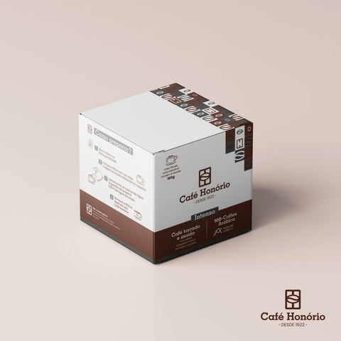 Café Honório Intenso – Drip Coffee 100% Arábica – 10 Sachês