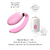 Vibrador de Casal Recarregável Anatômico com Controle sem Fio (Cores Sortidas) - Rituall