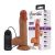 Prótese Realística em Silicone com Vibro Interno 20,6 x 4,4cm