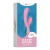 Oasis Vibrador Clitoriano e Vaginal, Recarregável Rosa Com Azul Metálico - comprar online