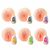 FUNNY EGG em Cyberskin - kit com 5 Modelos - loja online
