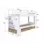 Cama Superpuesta Con Escalera De Boxes y Auxiliar - comprar online