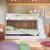 Cama Superpuesta Con Escalera De Boxes y Auxiliar - comprar online