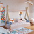 Cama Cabaña Montessori Itapúa Con Colchón Incluido