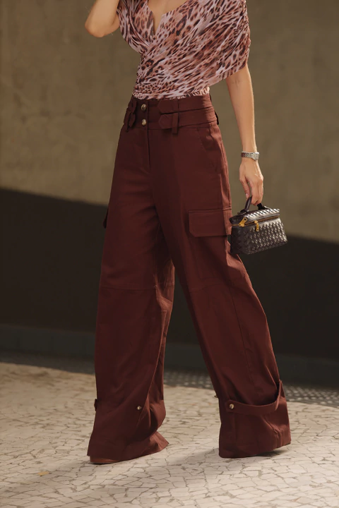 Calça Cargo Sarja Heavy