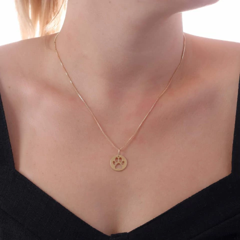 COLAR COM PINGENTE DE PATINHA - comprar online