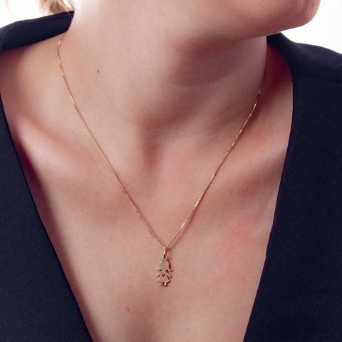 COLAR MENINA CORAÇÃO LINDA - comprar online