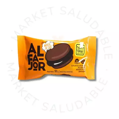 NUTRI RAW - ALFAJOR MOUSSE DE CAFE x 50 GR