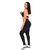 Legging Essential Marinho e Off-white