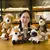 Brinquedos de pelúcia para crianças na internet