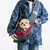Imagem do Mochila para transporte de cães e gatos, bolsa de ombro para viagem