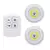 Lâmpadas reguláveis smart wireless LED na internet