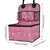 Assento de carro com bolsos de armazenamento, rosa - pepeShop
