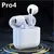 Fones de ouvido TWS PRO 4, sem fio, com Bluetooth 5.3