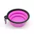 Alimentador portátil de silicone com mosquetão, 2 em 1