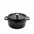 Cacerola Hierro Fundido Esmaltada Con Tapa 24cm Color Negro 4 litros - Todo para el asador