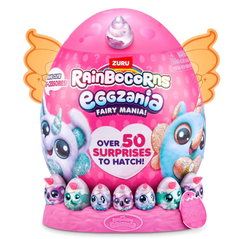 Rainbocorn Huevo Sorpresa 35 CM Eggzania Fairy -6038 Blanco - comprar online