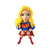 METAL DIE CAST SUPERGIRL