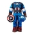 DISFRAZ CAPITAN AMERICA T1 MUSCULO