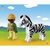 PLAYMOBIL 9257 HOMBRE CON CEBRA en internet