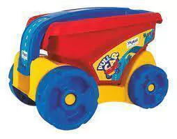 Pull Car Carrito Con Bloques