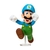 SUPER MARIO BROS 7 CM NINTENDO 40456 LUIGI - comprar online