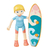 HAPE SET DE MUNECA ZOE THE SURFER - comprar online