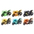 TEAMSTERZ MOTOCICLETA 12 CM NEGRA 14113 - comprar online