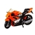 TEAMSTERZ MOTOCICLETA 12 CM NARANJA CLA 14113