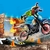 PLAYMOBIL 70553 STUNTSHOW MOTO CON MURO en internet