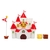 FIGURA NINTENDO SUPER MARIO BROSS PLAYSET MUSHROOM KINGDOM CASTLE 40460