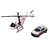 TEAMSTERZ HELICOPTERO DE EMERGENCIA C VEH 18CM 14011 BCO GRIS en internet