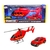 TEAMSTERZ HELICOPTERO DE EMERGENCIA C VEH 18CM 14011 ROJO - Collage Kids