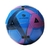 PELOTA DE CUERO N5 TRIANGULOS LINEAS AZUL