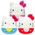 SQUISHMALLOWS HELLO KITTY 30 CM 87313 ROJO - Collage Kids