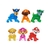 PAW PATROL 6 MINI FIGURAS EN BLISTER THE MOVIE 16708