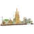 CUBIC FUN ROMPECABEZA 3D VISTA DE LA CIUDAD BARCELONA 67312 - comprar online