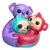 LITTLE LIVE PETS ZOOGOOZ HUG N HANG 26478 AQUA - tienda online