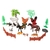 POCKET MONEY PLAYSET 18 CM 21 PIEZAS ANIMAL DE GRANJA 74222 CABALLO - comprar online