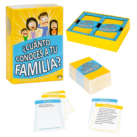Juego De Mesa ¿Cuánto conoces a tu familia? - comprar online