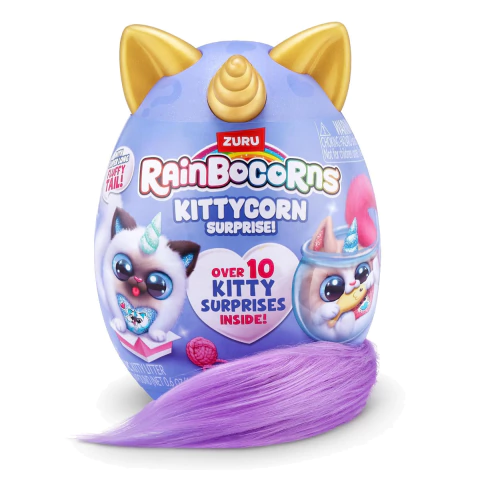 Rainbocorn Huevo Sorpresa Kittycorn - 6033 Cola Violeta - comprar online