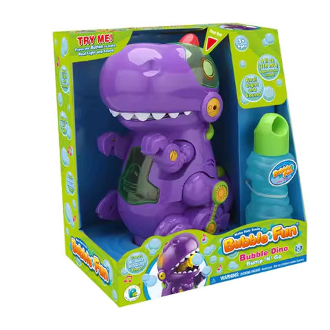 Bubble Fun Burbujero Dinosaurio Violeta - comprar online