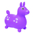 Caballo Saltarin De Goma Violeta en internet