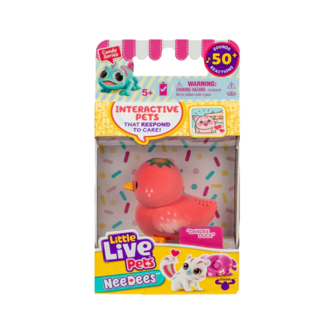 Little Live Pets Needees Mascota Interactiva Con Sonido Y Color Variado - comprar online