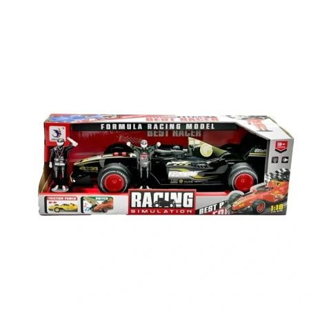 Imagen de Auto A Friccion Formula 1 Racing Con Muñecos y Sonido