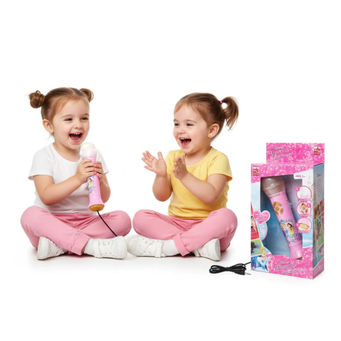 Disney Princesas Microfono De Mano Con Amplificador - comprar online