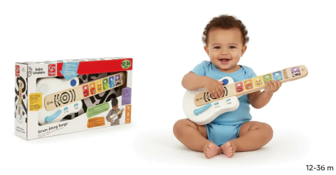 Guitarra de Madera Táctil Hape Crea Melodías con un Toque - comprar online